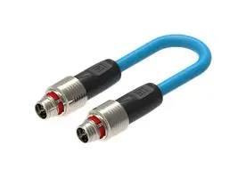 SENSOR CORD, 8P M12 PLUG-PLUG, BLU, 2M RP12M-MSSV8X-RP12M-MSSV8X-0552-0200