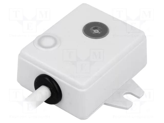 Twilight switch; wall mount; 230VAC; SPST-NO; IP40,IP65; MROK POLLIN MROK-MINI