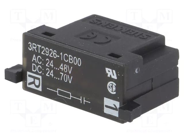 Surge arrester; RC element; Size: S0; 24÷48VAC; 24÷70VDC; 3RT20 SIEMENS 3RT2926-1CB00