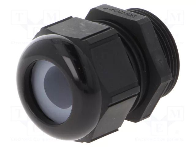 Cable gland; M32; 1.5; IP68,IP69K; polyamide; black; SKINTOP® LAPP STR-M32-R9005