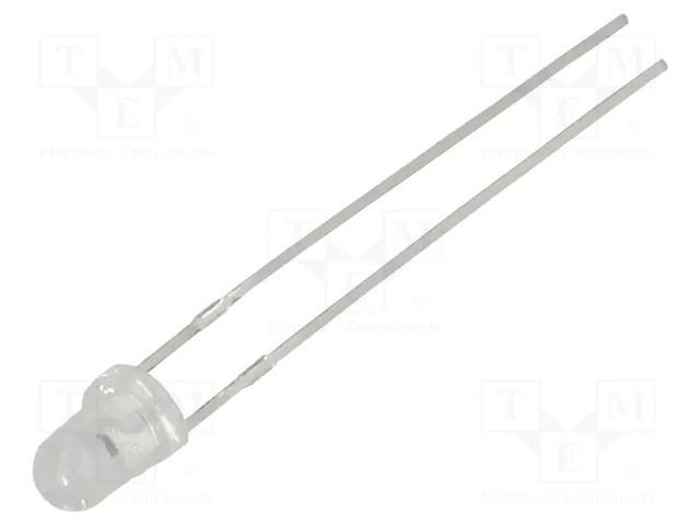 Phototransistor; THT; 3mm; λp max: 900nm; 30V; 40° LITEON LTR-4206