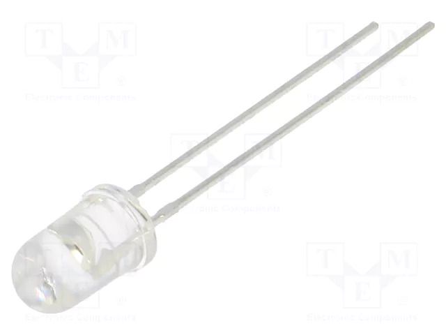 IR transmitter; 5mm; 850nm; transparent; 45°; THT; 165mW LUCKYLIGHT LL-503SIRC2H-1BE