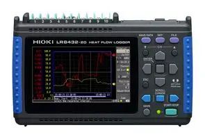 HEAT FLOW LOGGER, TEMP/VOLTAGE, 14CH/LCD LR8432-20
