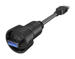 USB CABLE, 3.3FT, TYPE A PLUG TO PLUG MRUBM6160A0