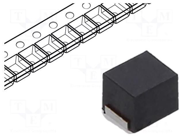 Inductor: wire; SMD; 1008; 22uH; 160mA; 2.8Ω; ±10% Viking NLV08KTC220