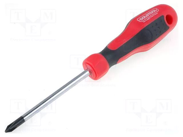 Screwdriver: standard; Phillips; PH1; 75mm GOLDTOOL TG-31