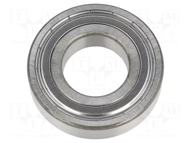 Bearing: single row deep groove ball; Øint: 30mm; Øout: 62mm SKF SKF6206-2Z