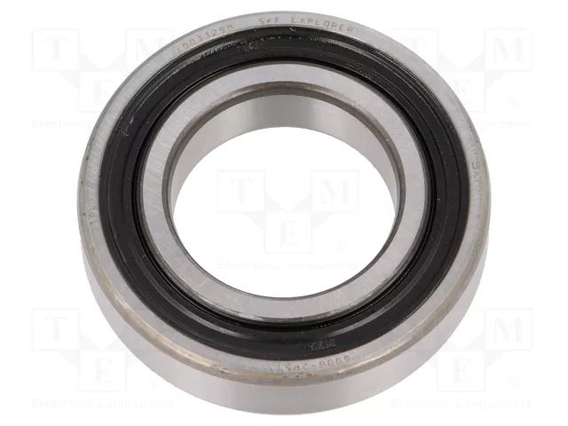 Bearing: single row deep groove ball; Øint: 30mm; Øout: 55mm SKF SKF6006-2RS1