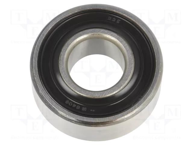 Bearing: double row ball; self-aligning; Øint: 20mm; Øout: 47mm SKF SKF2204E-2RS1TN9