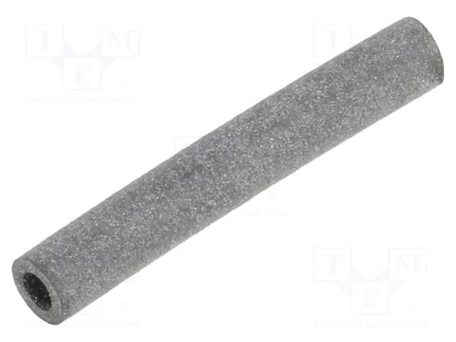 Insulating tubing; chloroprene; black; L: 20mm; Helsyn; Øint: 2.5mm HELLERMANNTYTON H25X25BK-CR-BK