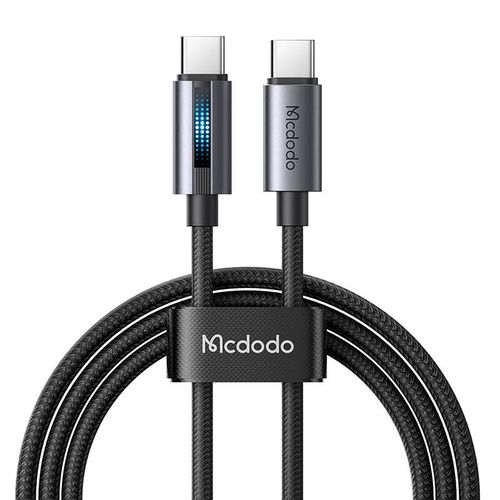 Mcdodo CA-5740 USB-C to USB-C cable, 100W 1.2m (black), Mcdodo CA-5740