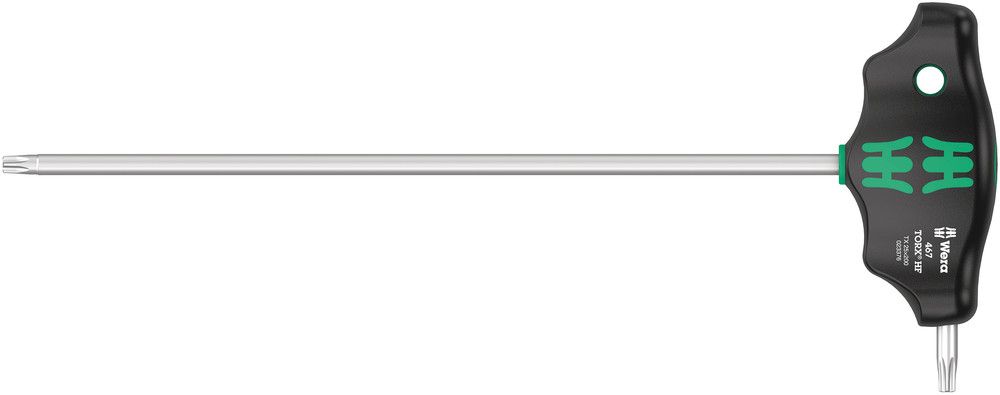 467 TORX® HF T-handle screwdriver with holding function, TX 25x200, Wera 05023376001