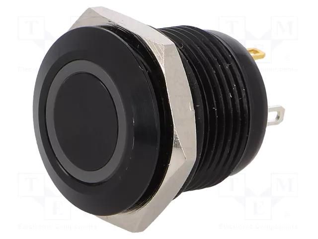 Switch: vandal resistant; Pos: 2; SPST-NO; 2A/36VDC; IP65; OFF-(ON) ONPOW V16-10R-24G-A