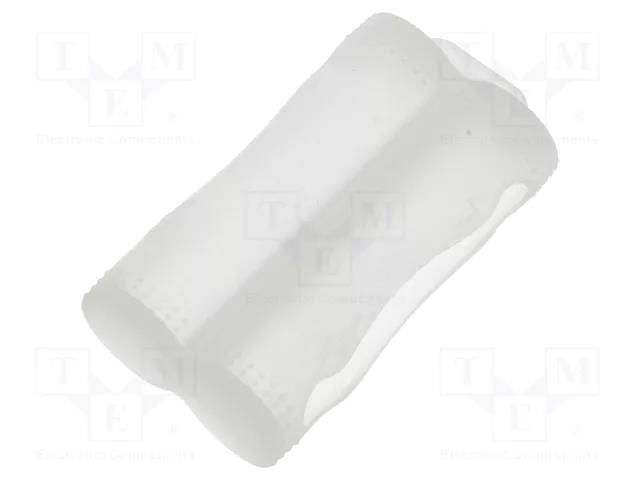 Holder; 18650 x2; mix colours KEEPPOWER ETUI-18650X2SIL