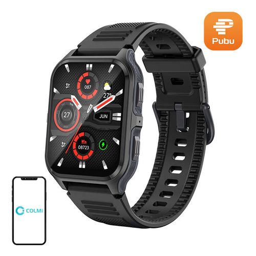 Colmi P73 Smartwatch (Black), Colmi P73 Black