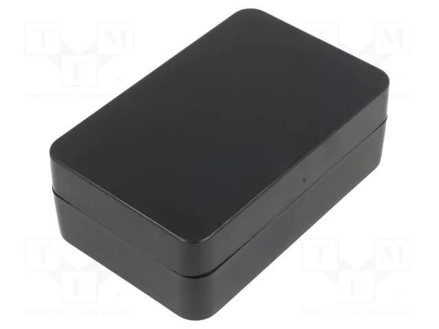 Bin; ESD; 80x50x27mm; black SOLDER PEAK ICBOX6