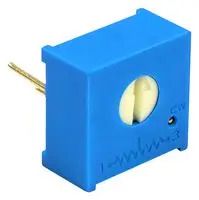 TRIMMER, 2K, 10%, SINGLE TURN M61P202KT20