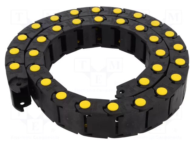 Cable chain; MEDIUM; Bend.rad: 120mm; L: 990mm; Int.height: 18mm BREVETTI 300025120