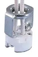 LAMP HOLDER, CANDELABRA BAYONET, G4 MR11, GX5.3, MR16, G6.35 LAMPS G6-R32HKY-12
