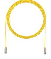 ENET CABLE, CAT6, RJ45 PLUG-PLUG, 8" UTP28SP8INYL