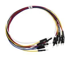 JUMPER WIRE, 26AWG, 11.81INCH, 10PCS BC-32670.