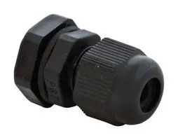 CABLE GLAND, NYLON, 6MM, BLACK IPG-2227