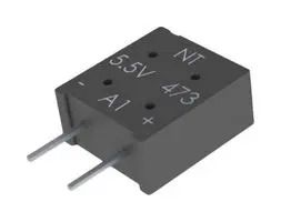 SUPERCAPACITOR, 0.47F, 3.6V, RADIAL LEAD FMR0V474ZF