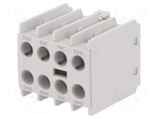 Auxiliary contacts; Leads: screw terminals; front; CTX3 MINI LEGRAND 417155
