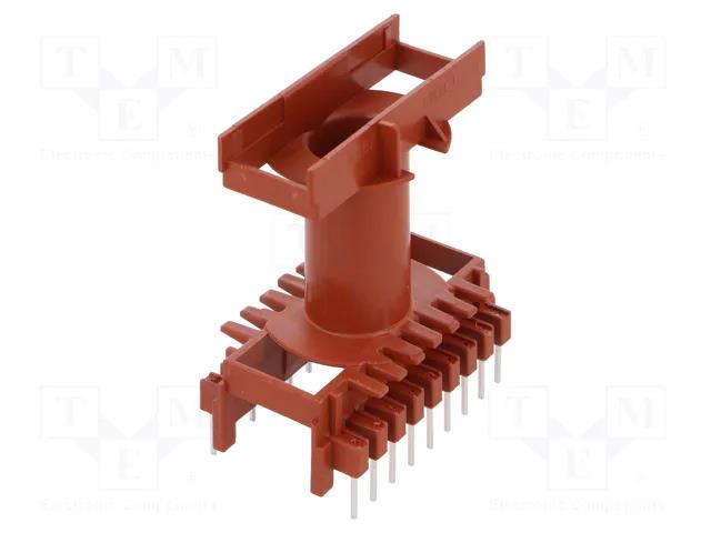 Coil former: with pins; plastic; THT; H: 32mm; X1: 40.64mm; 2x9 WEISSER WE-3751