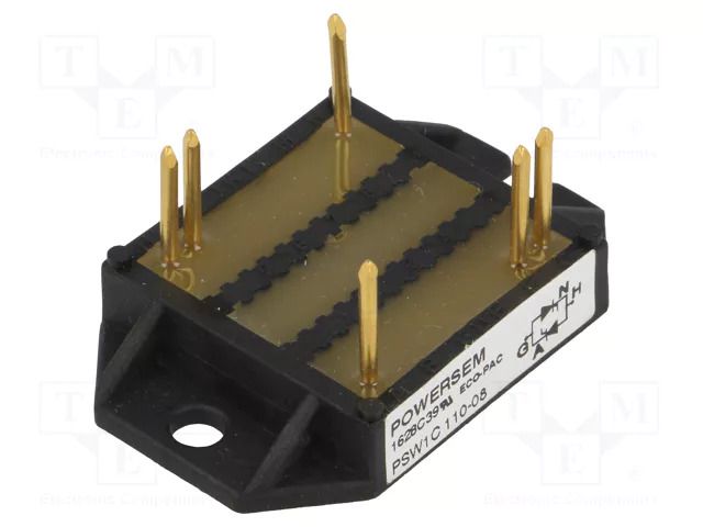 Module: thyristor; opposing; 800V; 112A; ECO-PAC 1; Ufmax: 1.57V POWERSEM PSW1C110/08