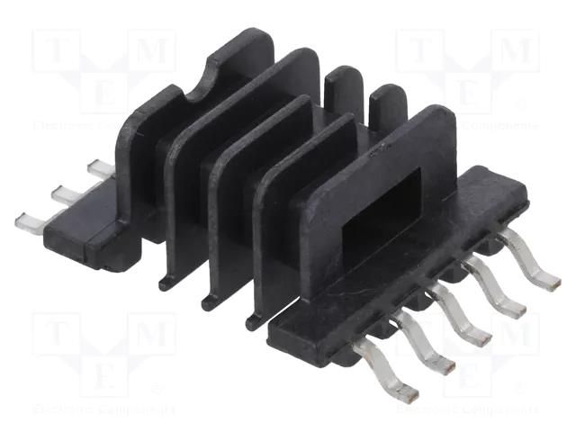 Coil former: with pins; plastic; No.of term: 10; Poles number: 4 FERYSTER EFD15-K-10P-4S-SMD