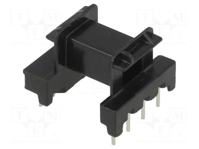 Coil former: with pins; No.of term: 8; Poles number: 1; THT; 2x4 FERYSTER EF20-K-H-8P-SW