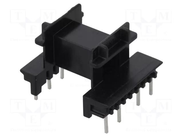 Coil former: with pins; No.of term: 8; Poles number: 1; THT; 2x4 FERYSTER EF20-K-H-8P
