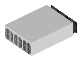 FAN COOLED HEAT SINK, 56 M3/H, 12VDC LA 8 250 12