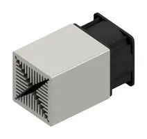 FAN COOLED HEAT SINK, 70M3/H, 12VDC LAM 6 75 12