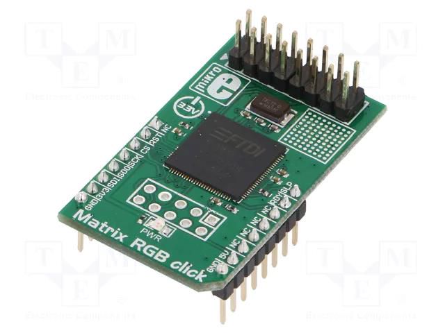 Click board; prototype board; Comp: FT900; LED matrix; 3.3VDC MIKROE MIKROE-2239