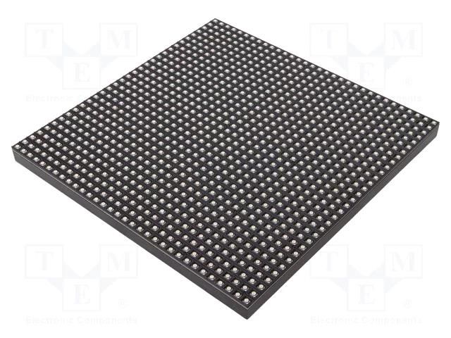 Display: LED; matrix; 32x32; RGB; Interface: GPIO; pin strips MIKROE MIKROE-2370