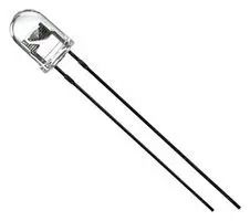 LED, COOL WHT, 6000K, 9.4CD, 60DEG, 5MM 521-9949F