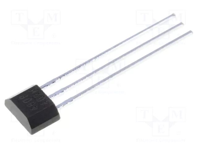 Sensor: Hall; bipolar; TO92; -55÷55Gs; Usup: 3÷24VDC HONEYWELL SS460P