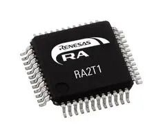 MCU, 64KB, 32BIT, ARM CORTEX-M23, LFQFP R7FA2T1074CFL#UA0