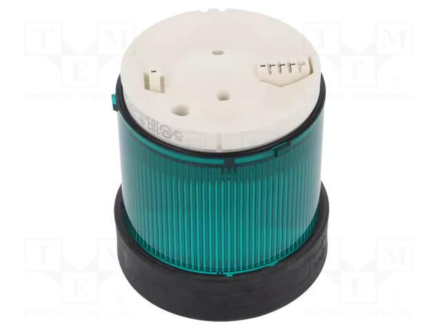 Signaller: lighting; bulb BA15D; green; 24÷48VDC; 24VAC; IP65 SCHNEIDER ELECTRIC XVBC4B3