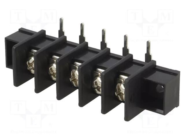 Connector: PCB terminal block; terminal; 32A; 750V; angled 90° DEGSON ELECTRONICS DG45R-A-05P-13