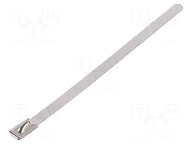 Cable tie; L: 100mm; W: 4.6mm; acid resistant steel AISI 316; 445N RAYCHEM RPG BU46-100