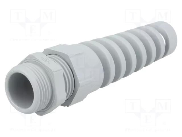 Cable gland; with strain relief; PG13,5; IP68; polyamide LAPP BS-PG13.5GY