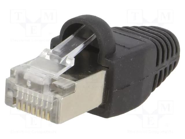 Connector: RJ45; plug; PIN: 8; Cat: 5e; shielded,with protection LOGILINK LOG-MP0012