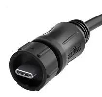 USB CBL, SEALED TYP C PLUG-TYP C PLUG BCU-C-S-1.00-UC-P