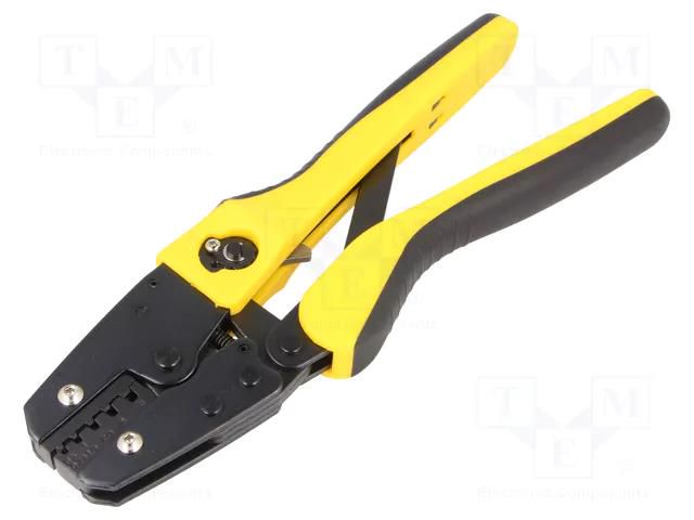 Tool: for crimping; insulated solder sleeves; 0.5÷6mm2 NEWBRAND NB-8163-07