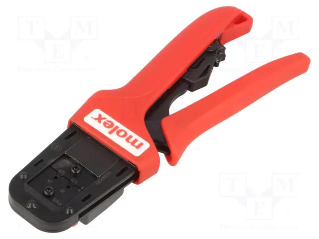 Tool: for crimping; terminals; 0.35÷0.2mm2; 24AWG÷22AWG; 190mm MOLEX MX-63825-8100