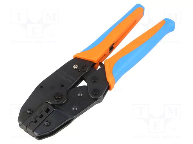 Tool: for crimping; insulated solder sleeves; 6mm2,10mm2,16mm2 GOLDTOOL HT-336S