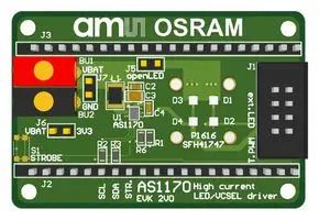 EVALUATION BOARD , DC-DC STEP UP CONV AS1170_WL_EVM_EB